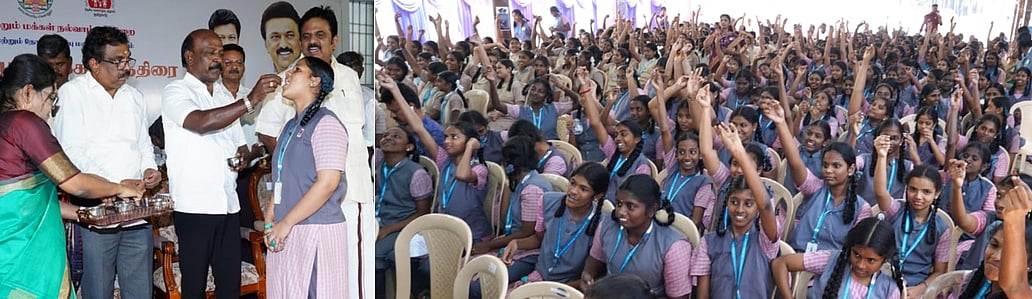 2.56 கோடி பேருக்கு குடற்புழு நீக்க மாத்திரைகள்: அமைச்சா் மா.சுப்பிரமணியன் தொடங்கி வைத்தாா்!