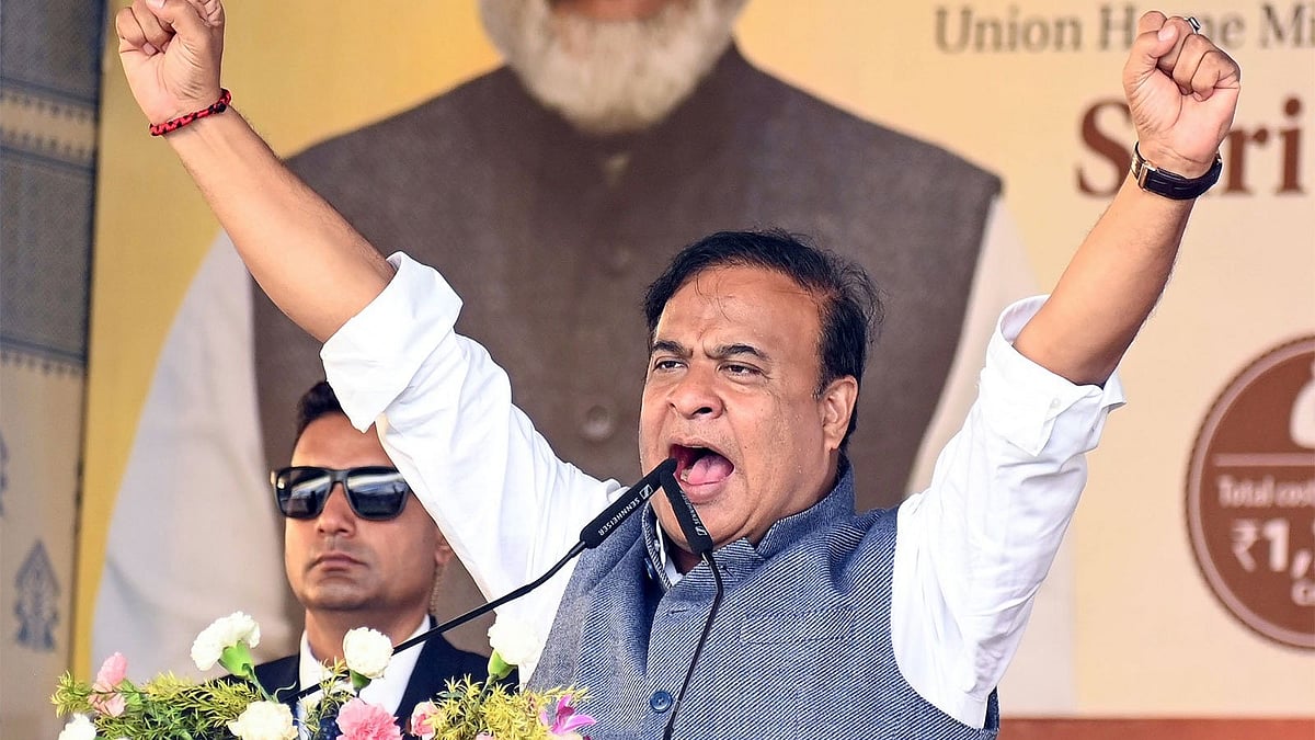 அவதூறு வழக்கு! காங்கிரஸிடம் ரூ. 500 கோடி இழப்பீடு கோரும் அசாம் முதல்வர்!