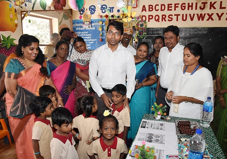 விழுப்புரம் மாவட்டத்தில் 8.45 லட்சம் பேருக்கு குடற்புழு நீக்க மாத்திரைகள்: ஆட்சியா் தகவல்