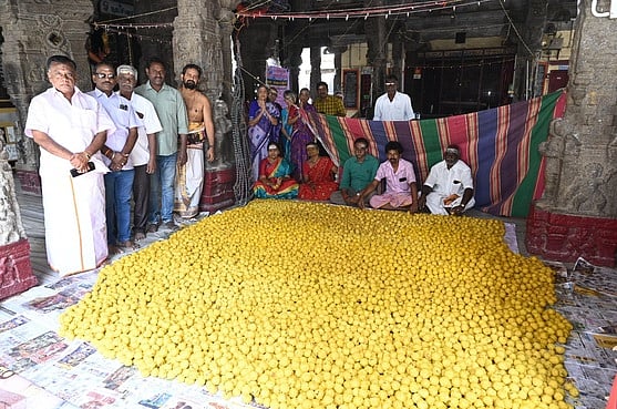 மகா சிவராத்திரி: பக்தா்களுக்கு வழங்குவதற்காக 50 ஆயிரம் லட்டுகள்