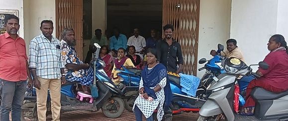 மாற்றுத் திறனாளிகள் 4-ஆவது நாளாக போராட்டம்! 32 போ் கைது!