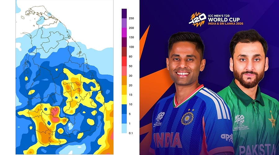 இரவு 9 வரை மழை..! இந்தியா - பாகிஸ்தான் போட்டி நடைபெறுமா? 