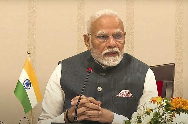 பதற்றத்தில் உலக நாடுகள்... வளர்ச்சியை நோக்கி இந்தியா : பிரதமர் மோடி 