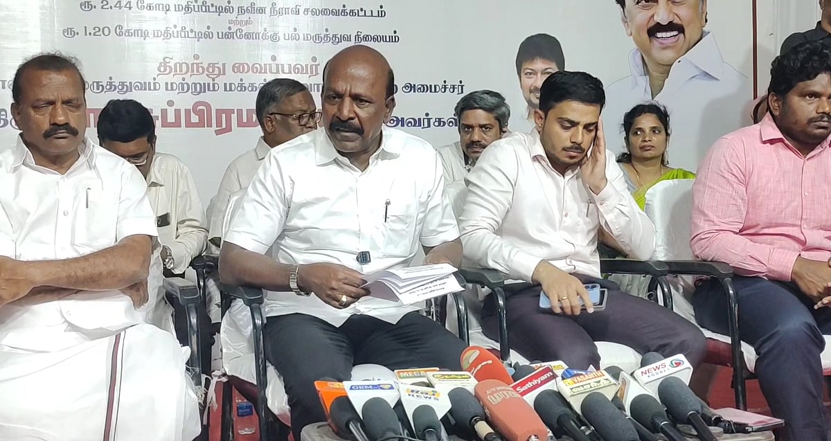 அறியாமையின் உச்சத்தில் இருக்கிறார் விஜய்: அமைச்சா் மா. சுப்பிரமணியன்  