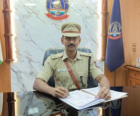 தூத்துக்குடி எஸ்.பி. பொறுப்பேற்பு