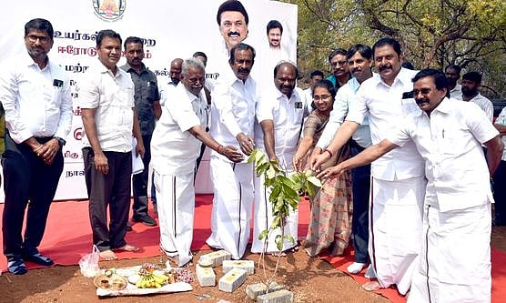 அத்திக்கடவு-அவிநாசி திட்ட நீரேற்று நிலையங்களில் சூரிய ஒளி மின்சார கட்டமைப்பு