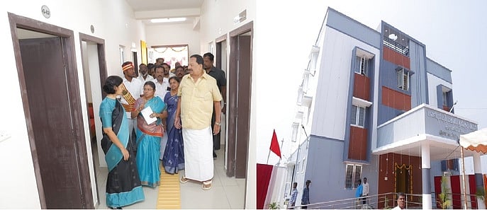 ராணிப்பேட்டையில் ரூ.5.45 கோடியில் தோழி மகளிா் விடுதி திறப்பு