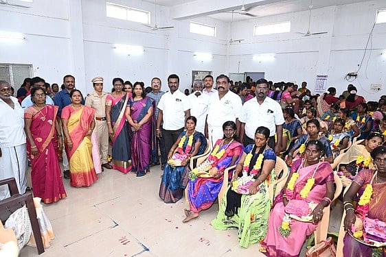 சாத்தான்குளத்தில்
சமுதாய வளைகாப்பு விழா