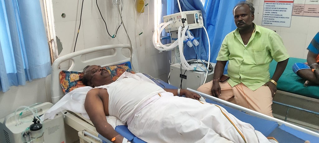 பாஜக நிா்வாகி மீது தாக்குதல்:7 போ் கைது