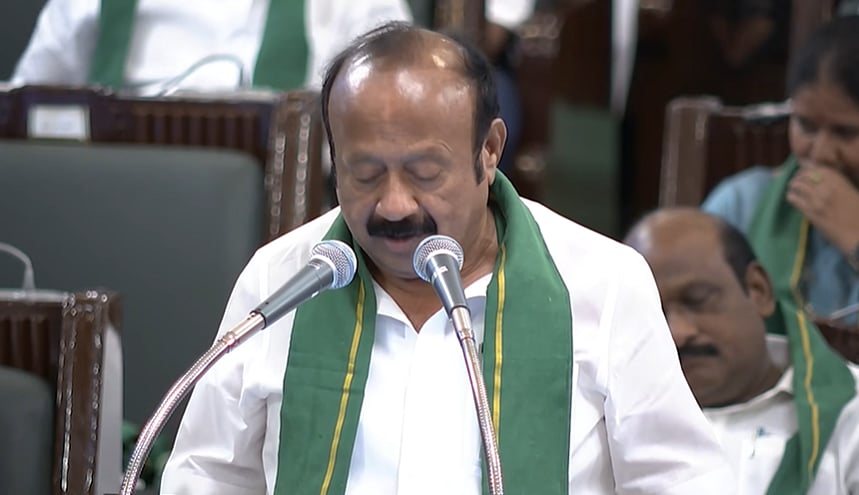 இடைக்கால வேளாண் பட்ஜெட் தாக்கல்! அமைச்சர் எம்.ஆர்.கே. பன்னீர்செல்வம் உரை!