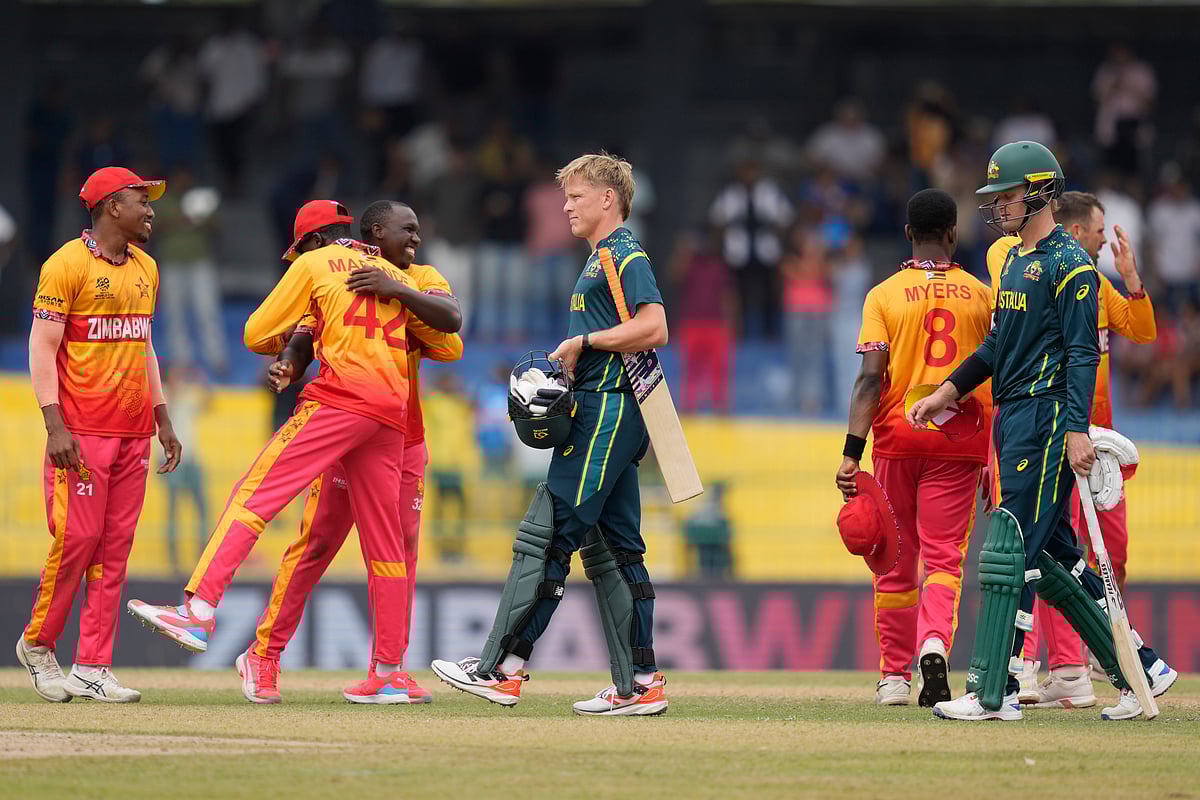 ஆஸ்திரேலியாவை வெளியேற்றிய மழை! சூப்பர் 8 சுற்றுக்கு ஜிம்பாப்வே அணி தகுதி!!