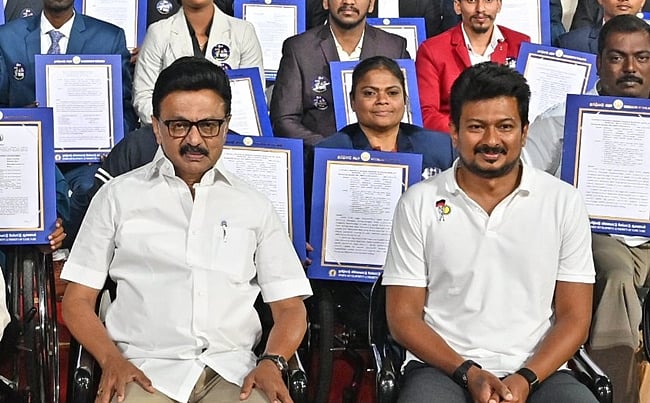 விளையாட்டு வீரர்களுக்கான ஊக்கத்தொகையில் தமிழகம் முன்னோடி : மு.க. ஸ்டாலின்