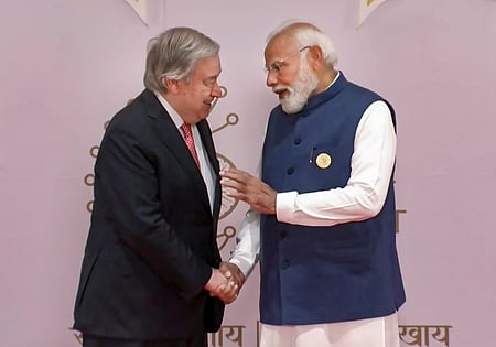 ஏ.ஐ. உச்சி மாநாடு நிகழ்வுகள்: 
இன்று தொடங்கி வைக்கிறாா் பிரதமா்