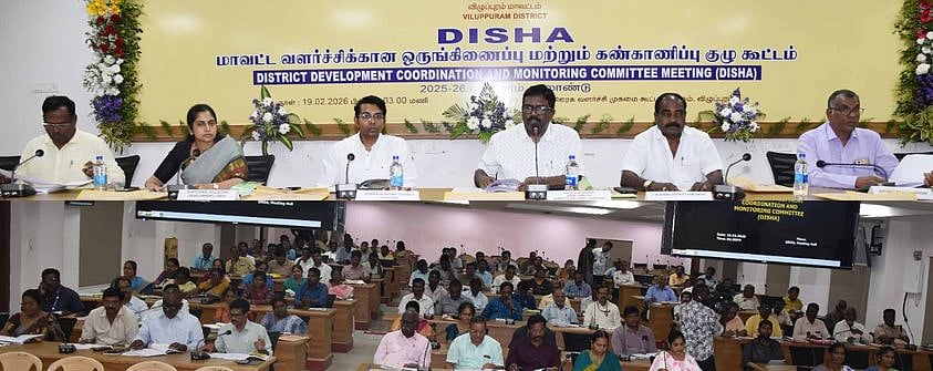 அனைவருக்கும் வீடு உள்ளிட்ட திட்டங்களை விரைந்து முடிக்க வேண்டும்: ரவிக்குமாா் எம்.பி. வலியுறுத்தல்