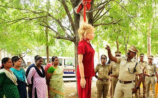 காவல்துறையினருக்கு புலன் விசாரணை செயல்விளக்கப் பயிற்சி