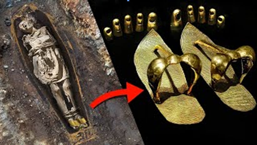 அறிவியல் ஆயிரம்: எகிப்தின் இளம்பாரோன் துட்டகாமன் காலணிகள் - ஒரு திருப்பம்!