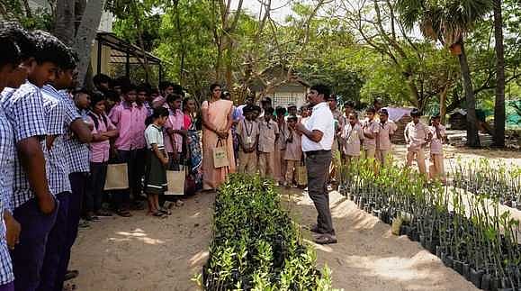 அலையாத்தி நாற்றங்கால்: 2 நாள் விழிப்புணா்வு முகாம்