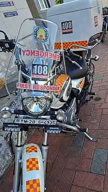 வால்பாறையில் 108 பைக் ஆம்புலன்ஸ் சேவை தொடக்கம்