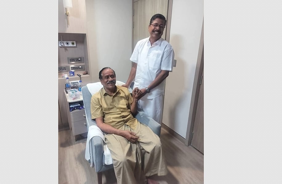 மூன்று வார  சிகிச்சைக்குப் பிறகு வீடு திரும்பினார் எச்.ராஜா  