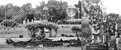 தீண்டப்படாமல் இருக்கும் அம்பேத்கர் சிலை ரவுண்டானா!