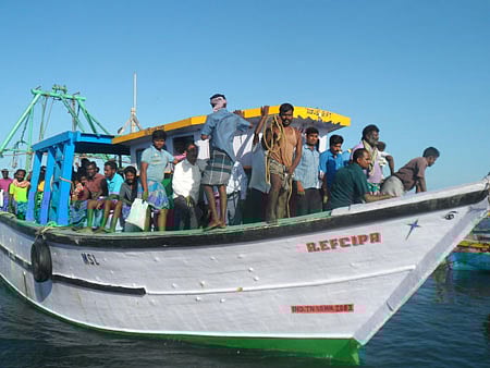 இலங்கையால் கைது செய்யப்பட்ட நாகப்பட்டிணம் மீனவர்களின் காவல் நீட்டிப்பு