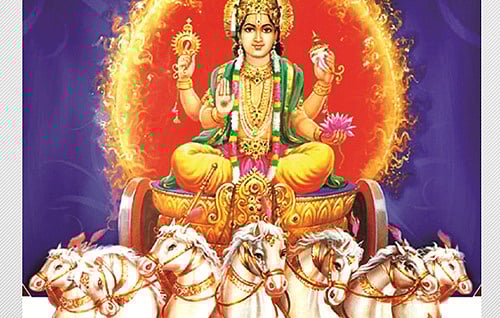 ரத சப்தமியன்று எருக்க இலைக்கொண்டு ஸ்நானம் செய்வது ஏன்?