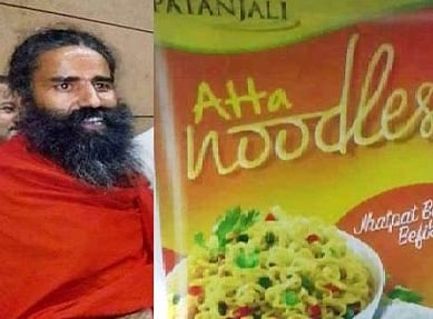 பதாஞ்சலி நூடூல்ஸ்- மேகிக்கு போட்டியாக பாபா ராம்தேவ் அறிமுகம்