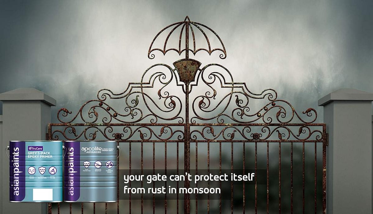 மழைக்காலத்தில் உங்கள் வீட்டு இரும்புக் கதவைப் பாதுகாக்கும் ஏசியன் பெயிண்ட்ஸ்!
