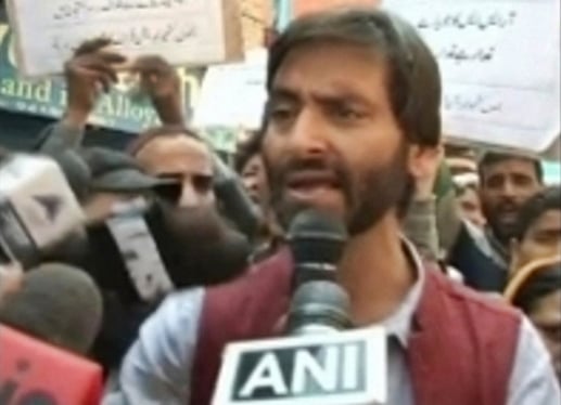 ஜம்மு-காஷ்மீர் பிரிவினைவாதத் தலைவர் யாசின் மாலிக் கைது