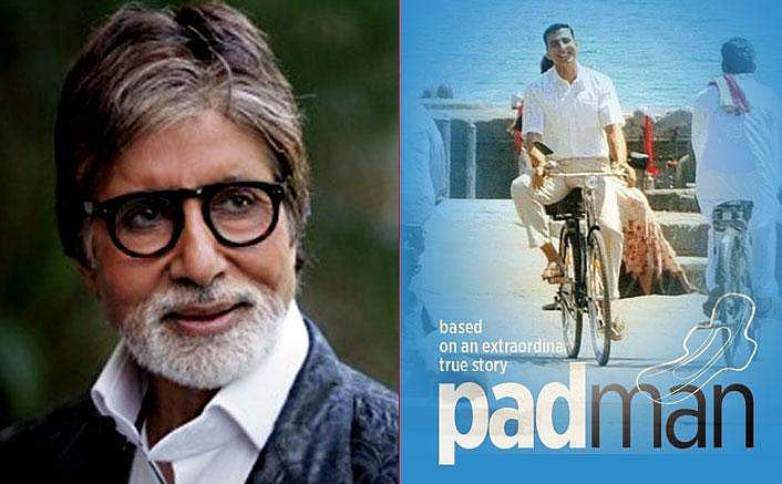 ‘நாஃப்கின் மனிதர்’ எனப் பொருள்படும் 'Pad Man'  திரைப்படத்தில் அமிதாப் நடிக்கிறார்!