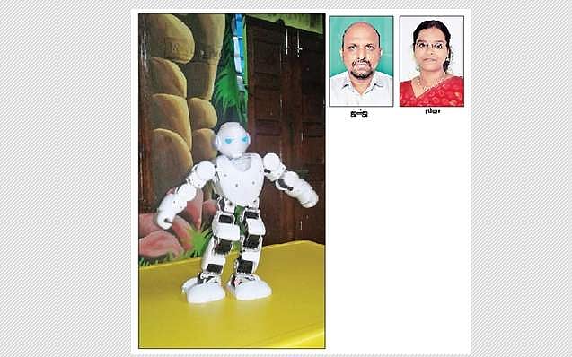 ஆடிப் பாடி வளைந்து நெளிந்து தலைகீழாய் சுழன்று வகுப்பெடுக்கிறது இந்த ரோபோ!