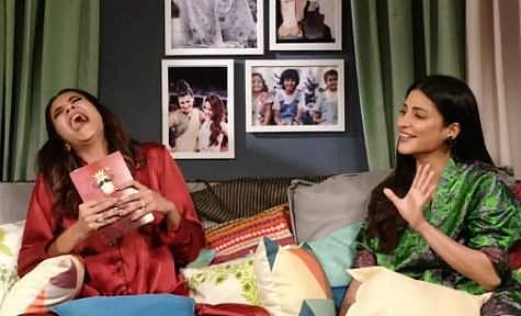 முதன்முதலில் வயிற்றுக்குள் பட்டாம்பூச்சி பறந்த தருணம்: ஸ்ருதி ஹாசன்