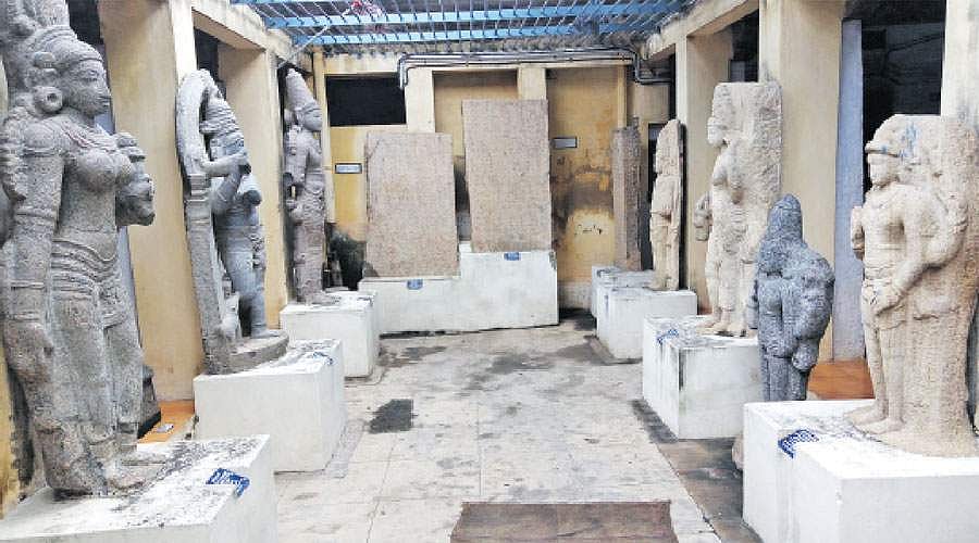 இடநெருக்கடியில் புதுக்கோட்டை அருங்காட்சியகம்!