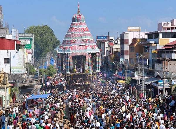 சிதம்பரம் ஸ்ரீநடராஜர் கோயிலில் தேரோட்டம்: நாளை ஆருத்ரா தரிசனம்