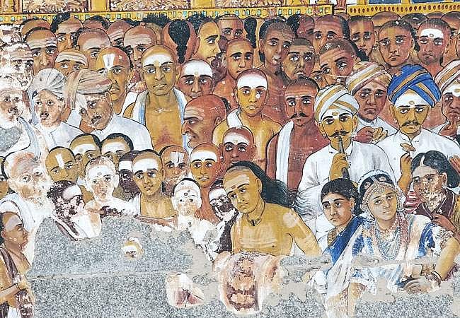 கோனேரிராஜபுரம் வண்ண ஓவியங்கள்