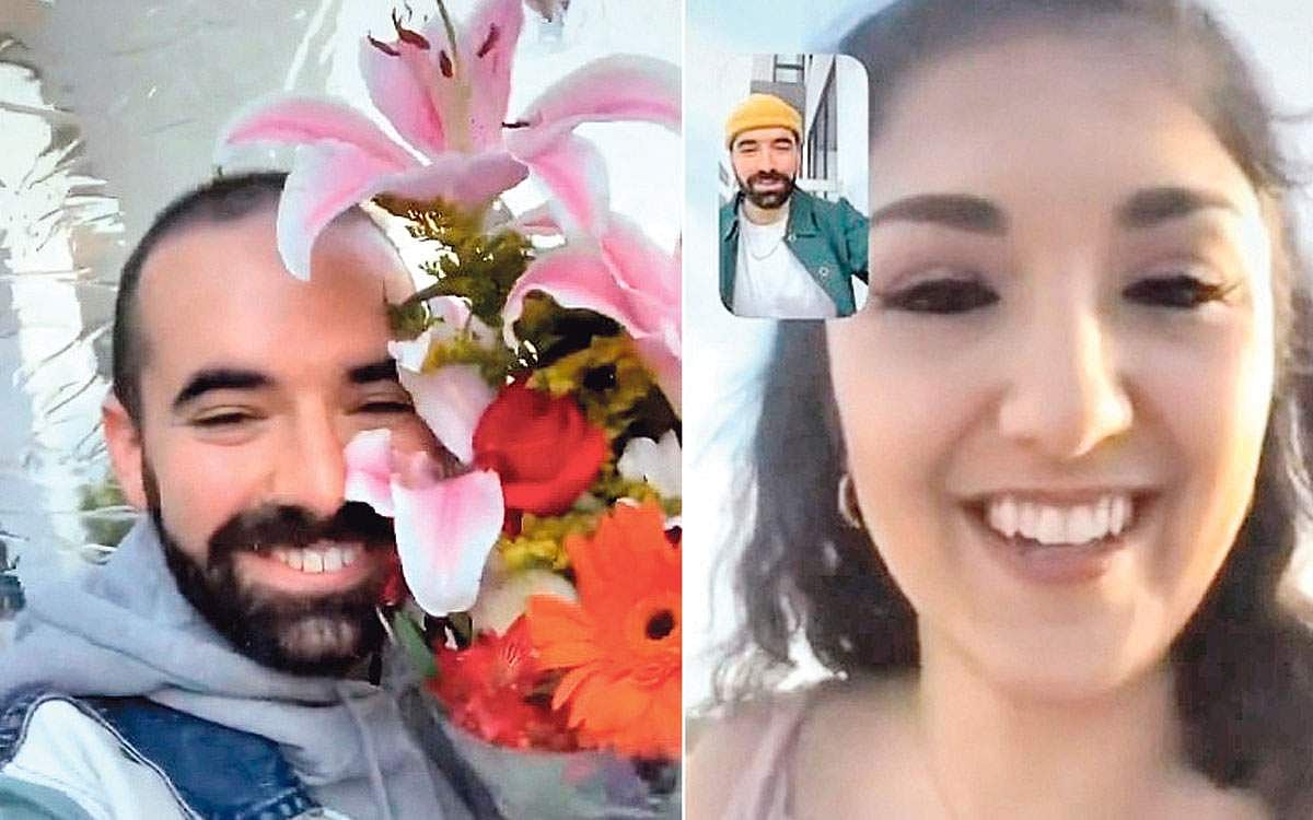 கரோனா காதல் !