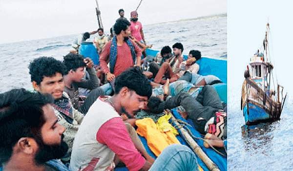 கடல் வழியாக தப்பிச் செல்லும் வெளி மாநில மீனவர்கள்