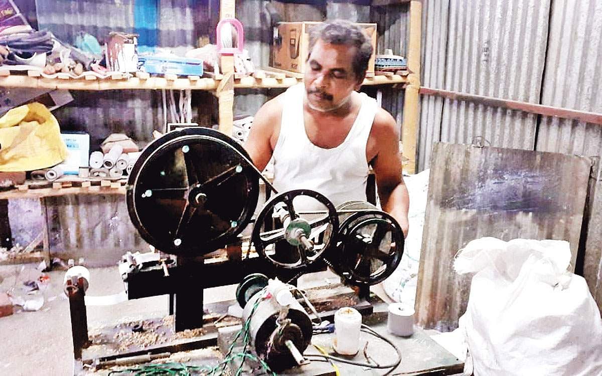 காகித விதைச் சுருள் நடவு முறை