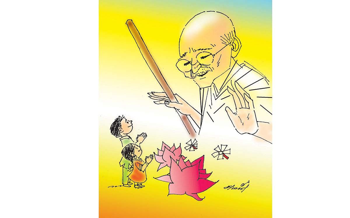 எங்கள் காந்தி!