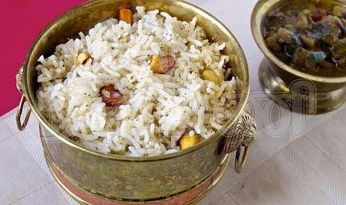 சிதம்பரத்தின் பெருமிதம் சம்பா சாதமும் கத்தரி கொத்ஸும்