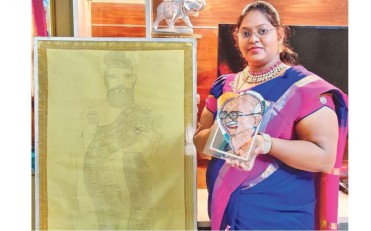 உள்ளங்கைகளில் உலக சாதனை