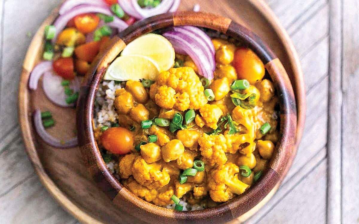 காலிஃப்ளவர்  சன்னா!