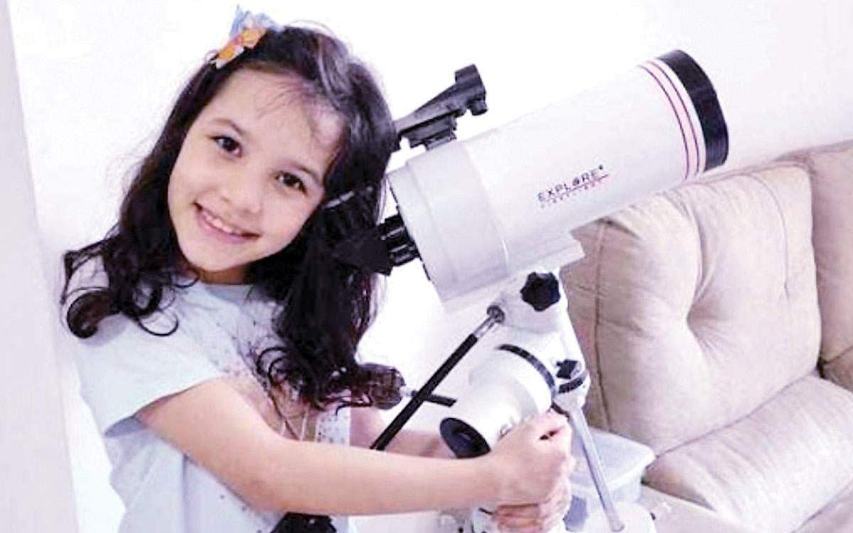 உலகின் இளம் வானியலாளர்!