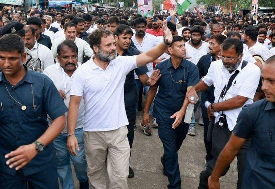 ம.பி.யில் 10வது நாளாக ஒற்றுமை நடைப்பயணத்தைத் தொடர்ந்த ராகுல்! 