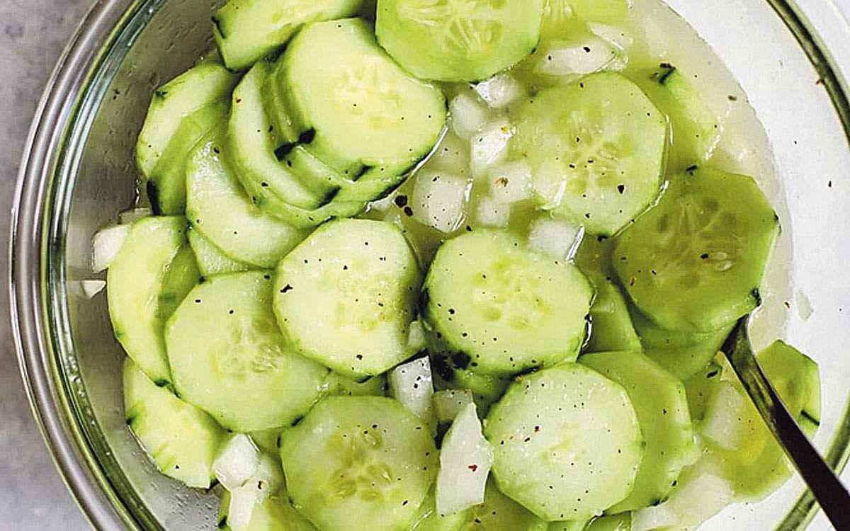 வெள்ளரி சாலட்