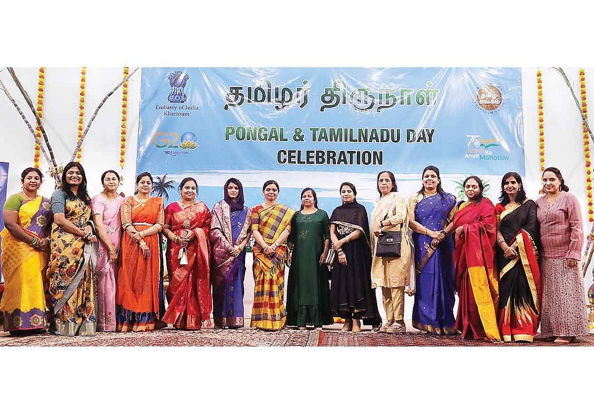 சூடான் :  இந்தியர்களின் கொண்டாட்டம்..!