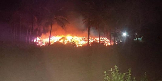 ஃபரீதாபாத்: தொழிற்சாலையில் ஏற்பட்ட தீ விபத்தில் இருவா் உயிரிழப்பு