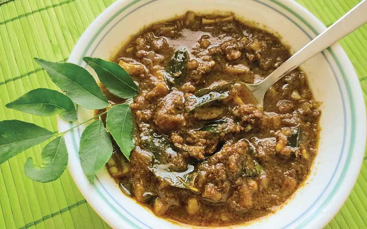 பாகற்காய் தீயல்