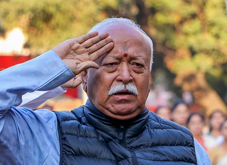 இந்துக்கள் காரணமின்றி வன்முறையை எதிர்கொள்கின்றனர்: மோகன் பாகவத்!