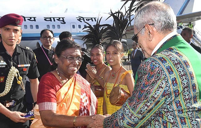 டிமோர்-லெஸ்டேவில் குடியரசுத் தலைவர் திரௌபதி முர்மு!